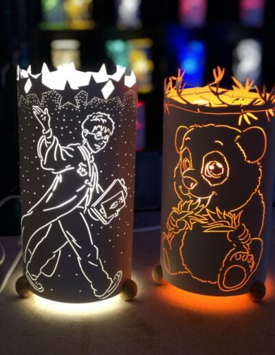 10 Lampes Personnalisees