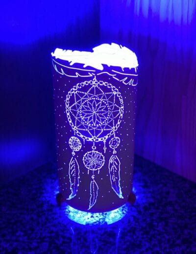Lampes Personnalisées plume