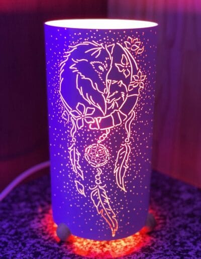 Lampes Personnalisées rose