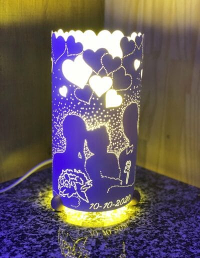 Lampes Personnalisées amour