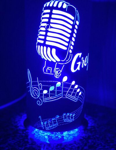 Lampes Personnalisées DJ
