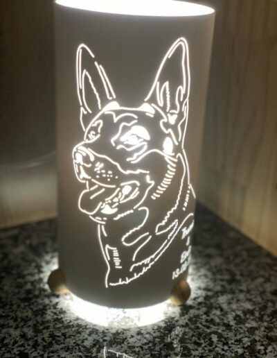 Lampes Personnalisées chiennes