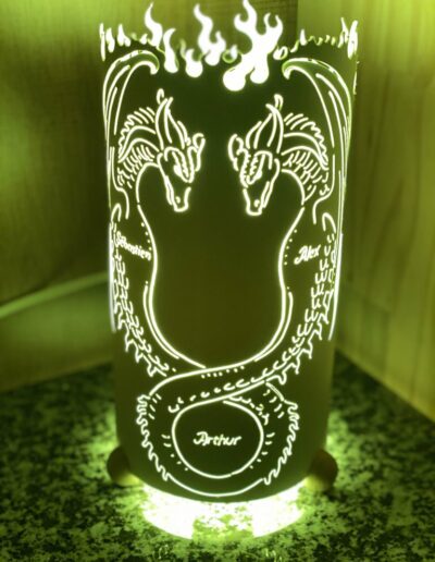 Lampes Personnalisées dragon