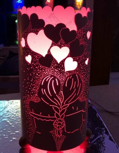 Lampes Personnalisées amoureux
