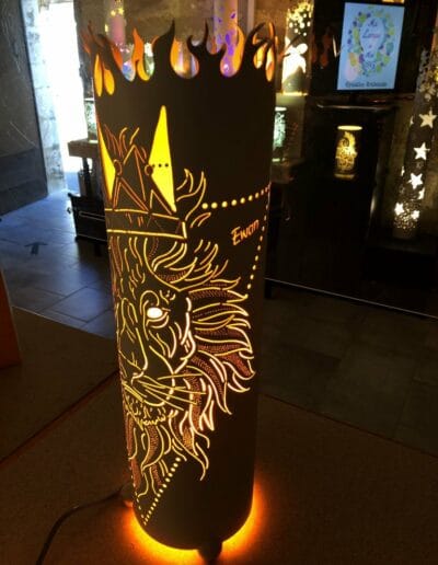 Lampes Personnalisees lion