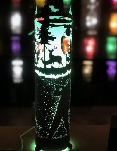 Lampes Personnalisees chasseur