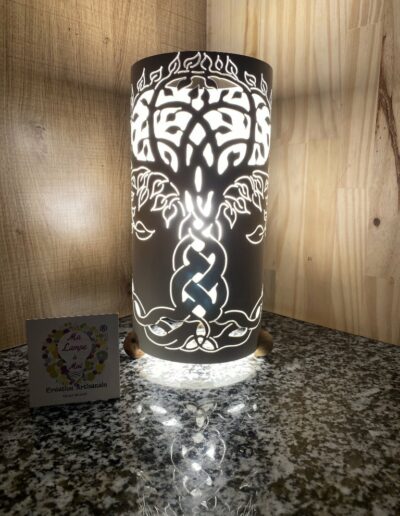 Lampes Personnalisées marron
