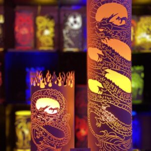 Dragon 2tailles Orange