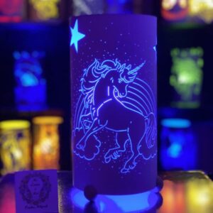 Licorne Arc En Ciel Bleu